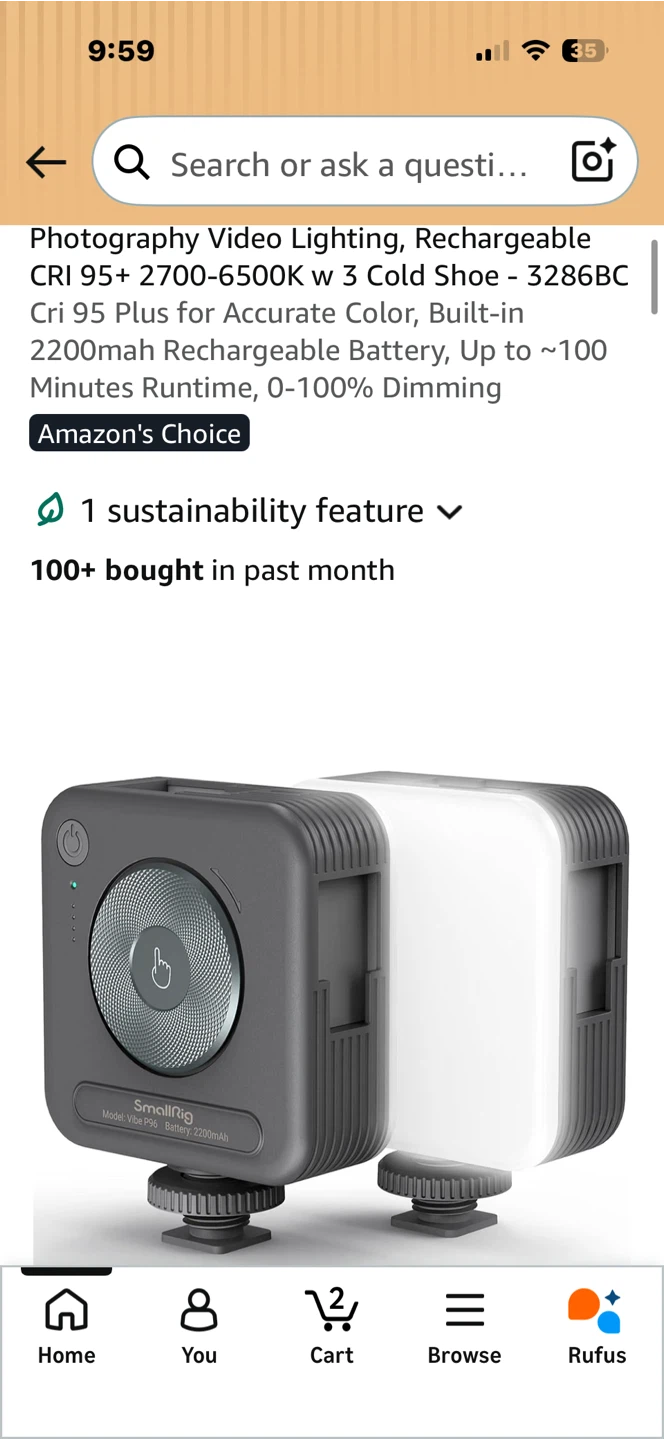 SmallRig LED Video Light - photo 2