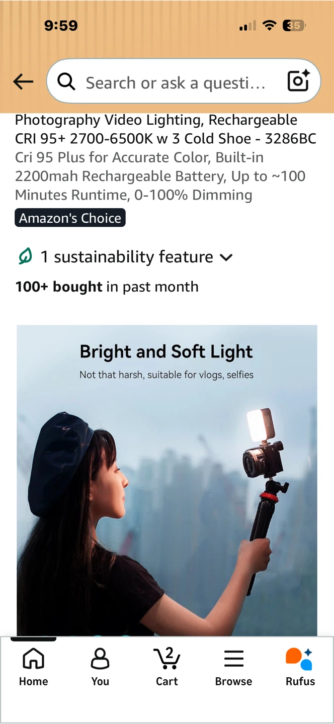SmallRig LED Video Light - photo 3
