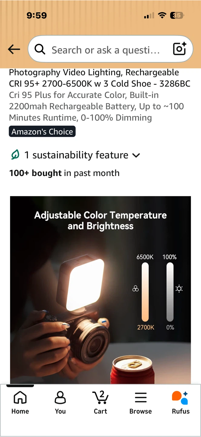 SmallRig LED Video Light - photo 4