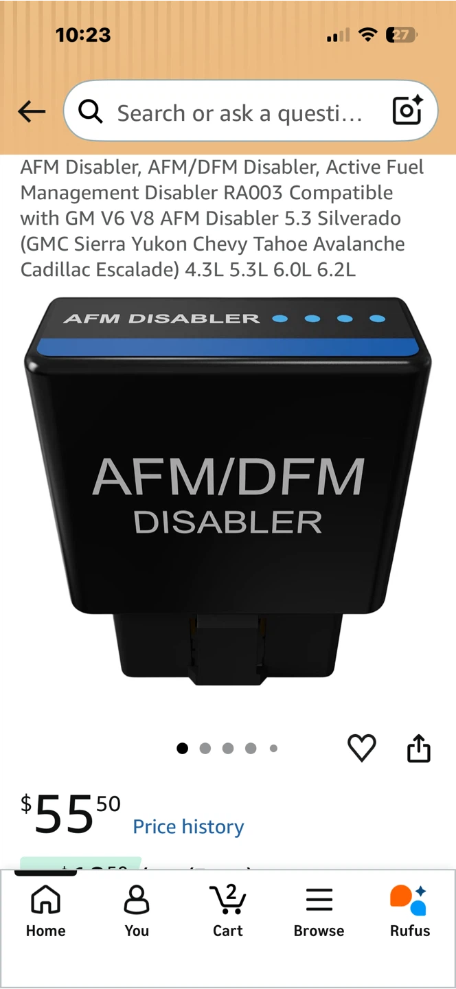 AFM Disabler RA003 for GM Vehicles - photo 2
