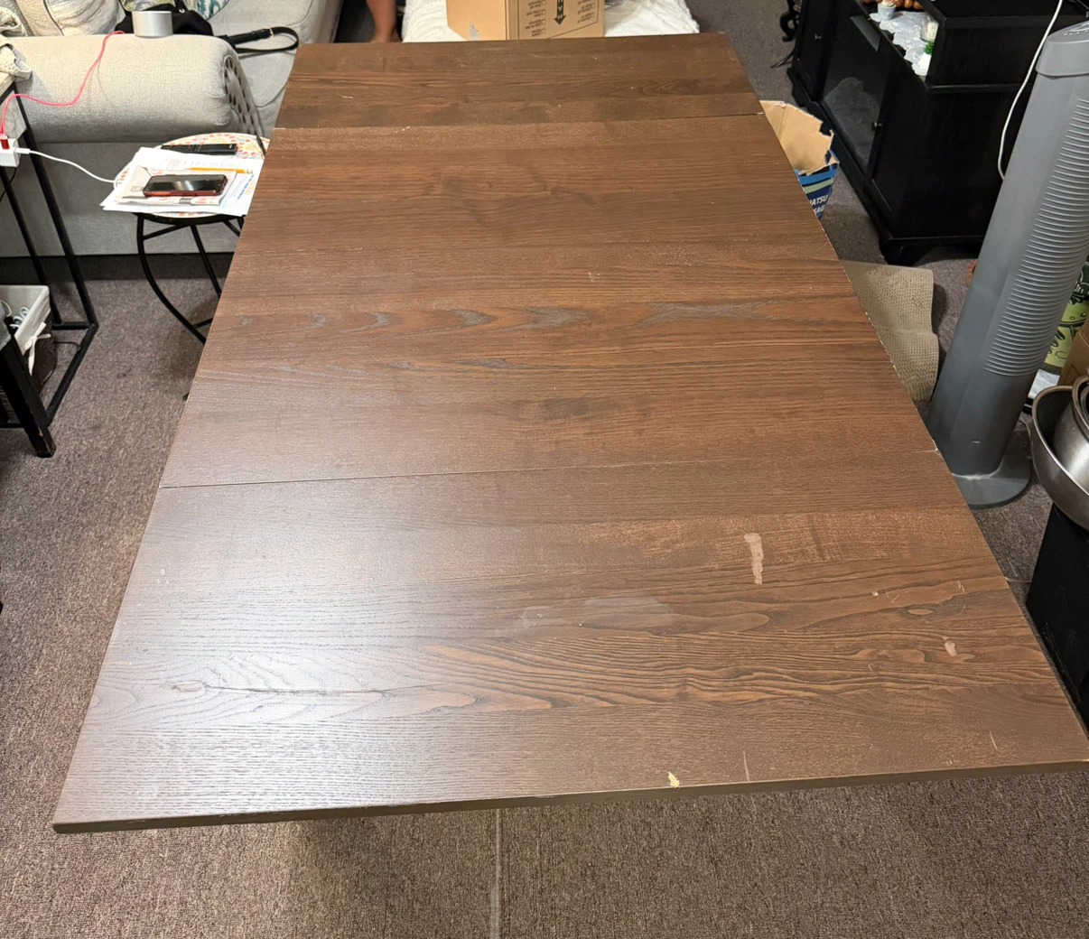 Extendable Dining Table - Dark Wood ikea