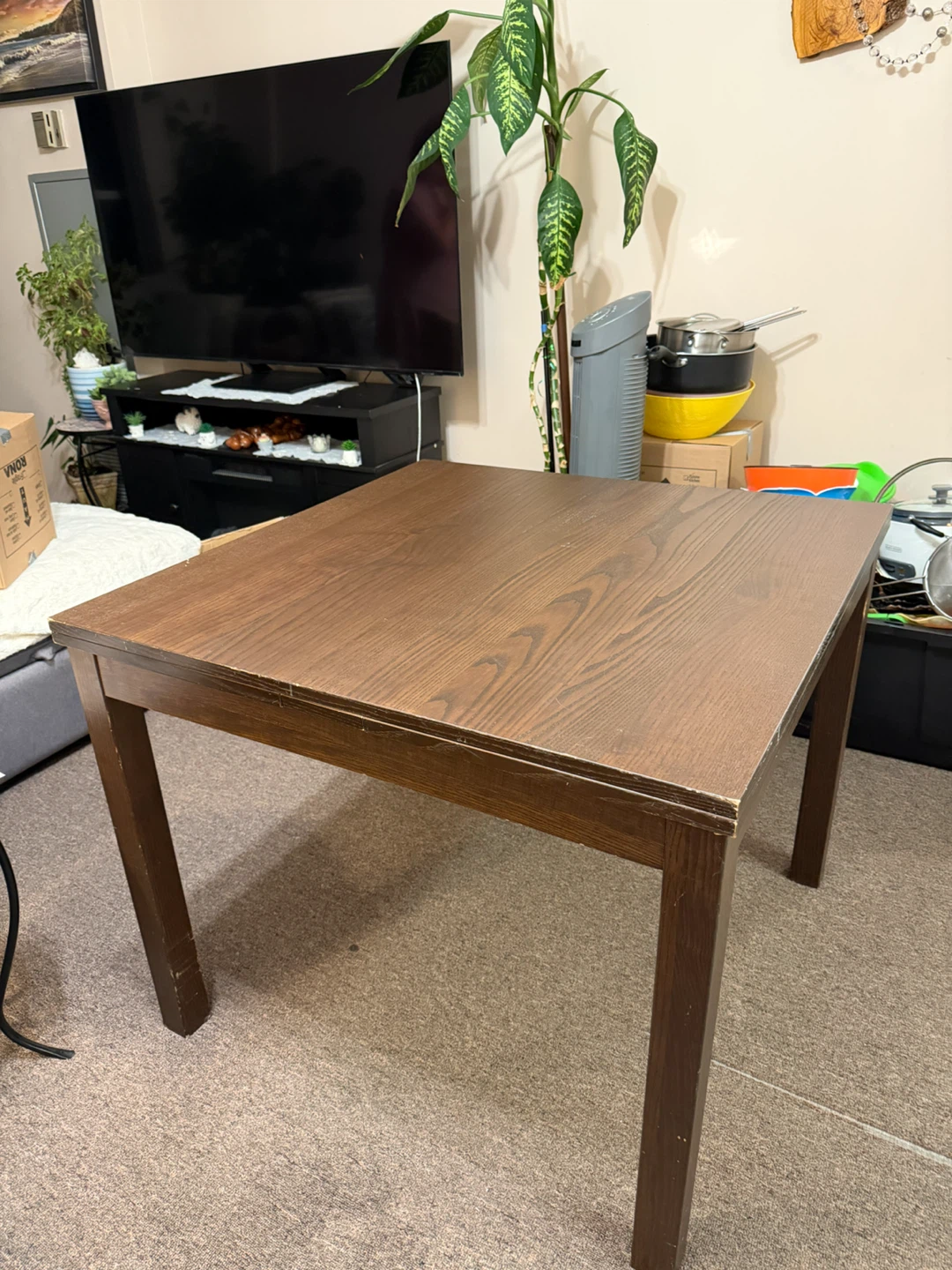 Extendable Dining Table - Dark Wood ikea - photo 3