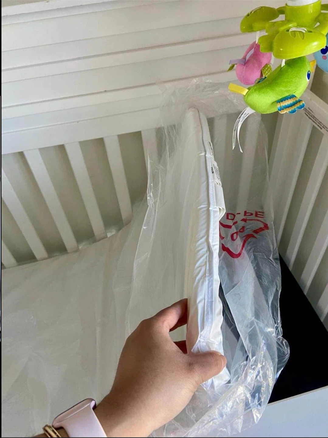 White Baby Crib - photo 4