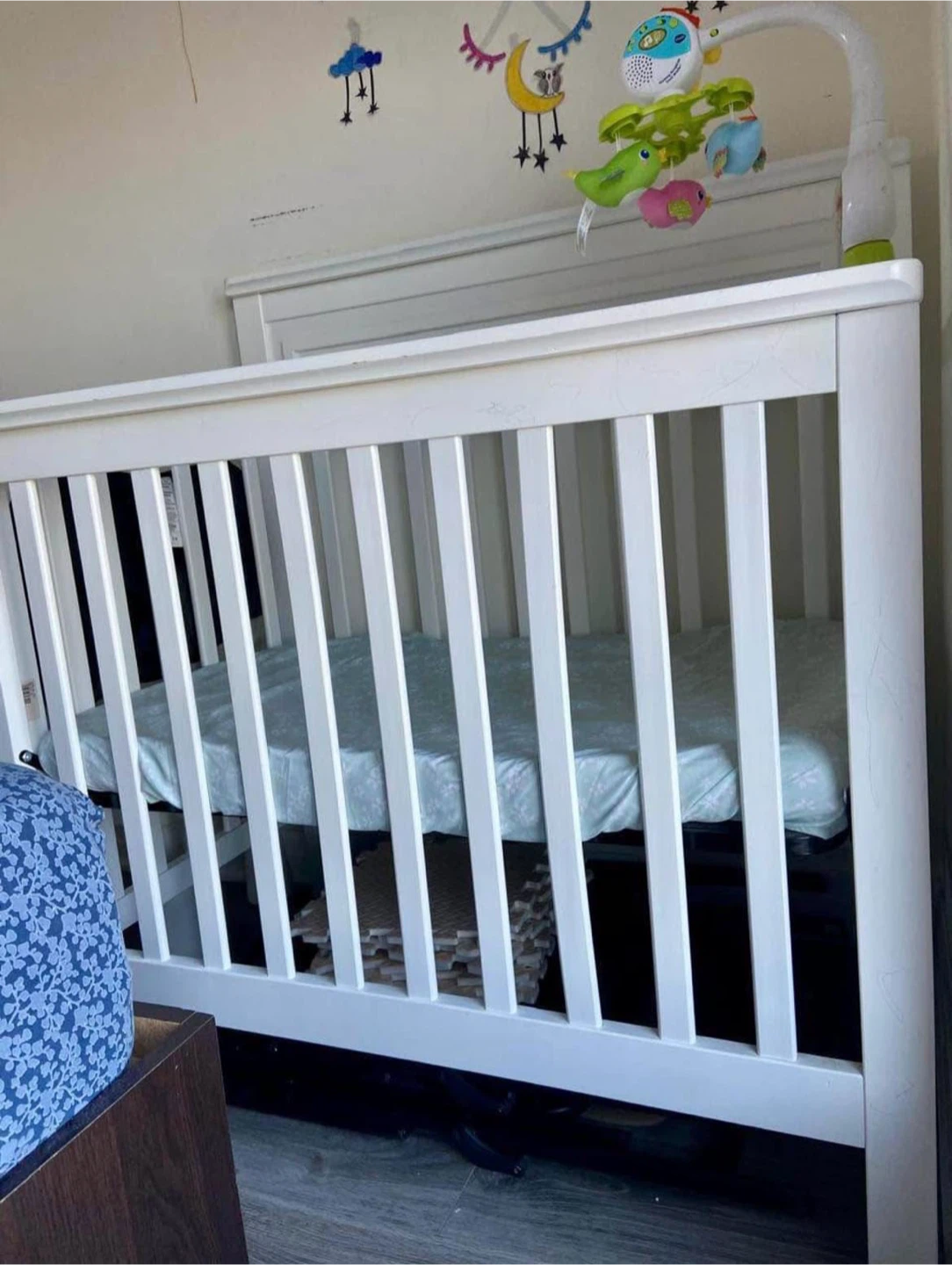 White Baby Crib - photo 5