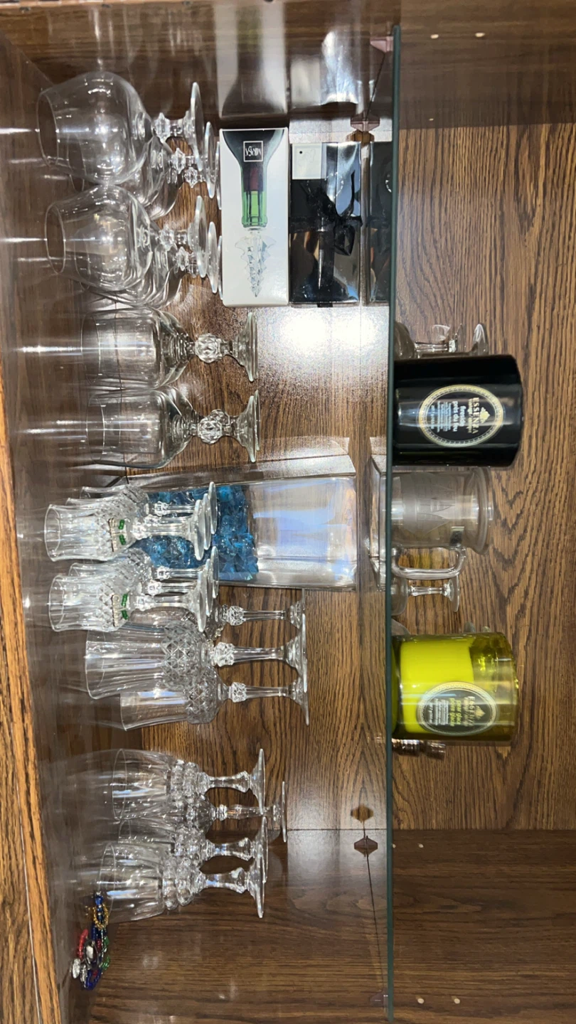 Crystal Glasses Set