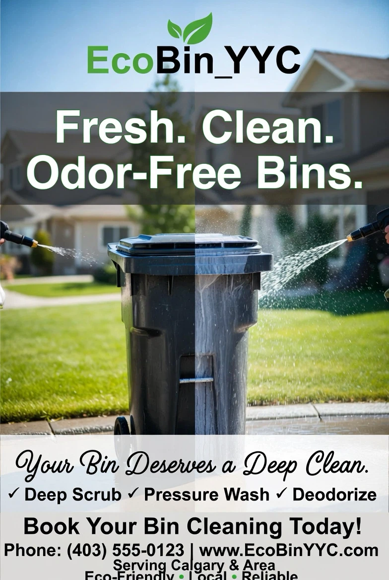 YYC Bin Cleaning Service - look at description for more