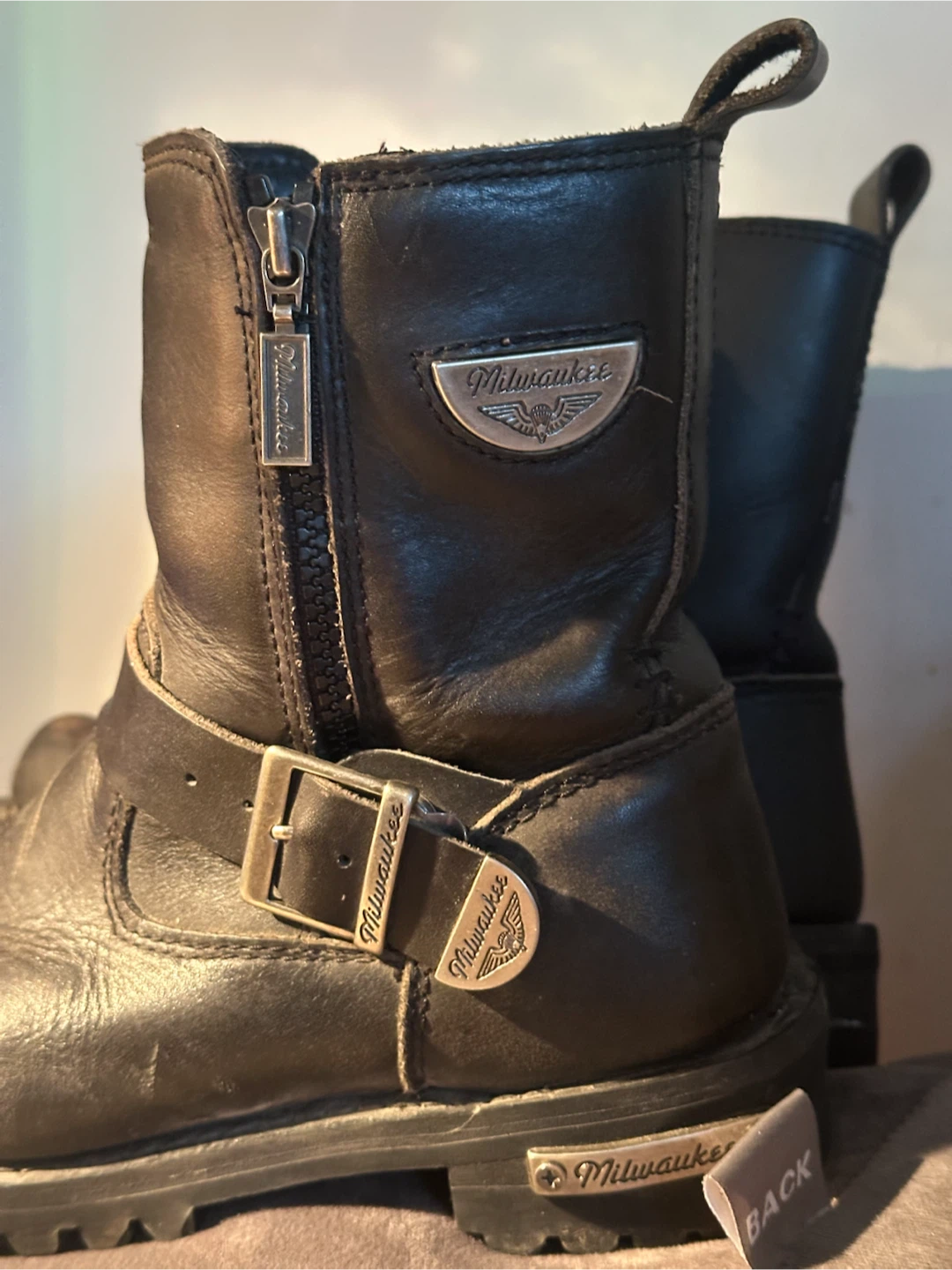 Milwaukee Leather Women's Afterburner Boots - Size 6.5 - photo 2