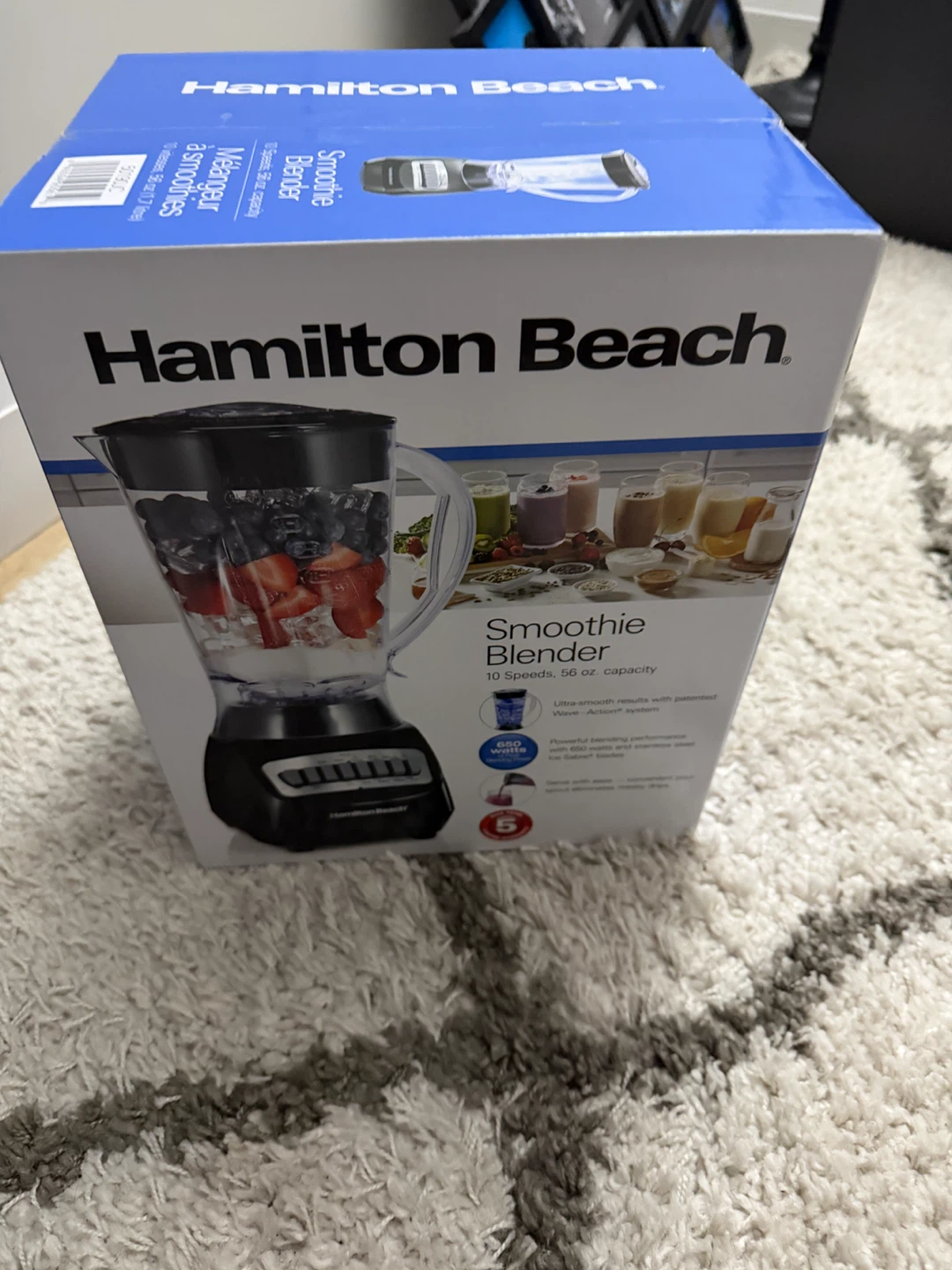Hamilton Beach Smoothie Blender 56 oz