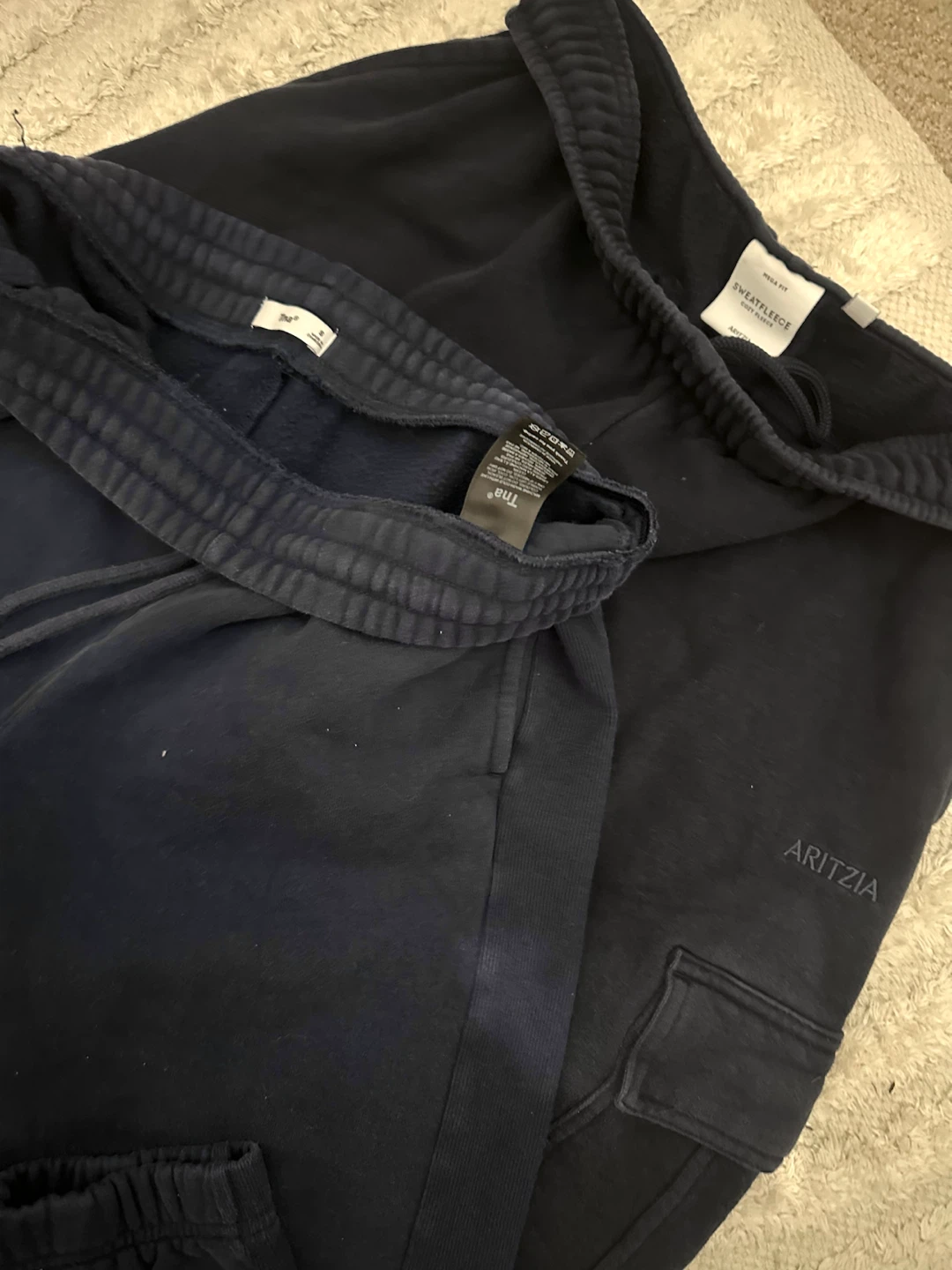 2 Navy blue aritiza/TNA sweatpants - photo 3