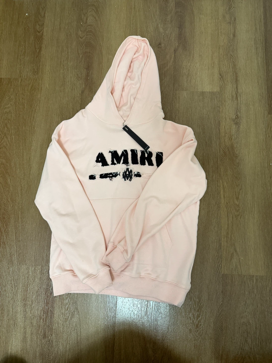 AMIRI Pink Hoodie and Sweatpants Set