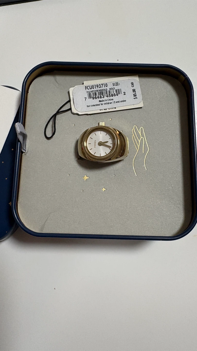 Fossil Starlight Ring Watch - photo 2