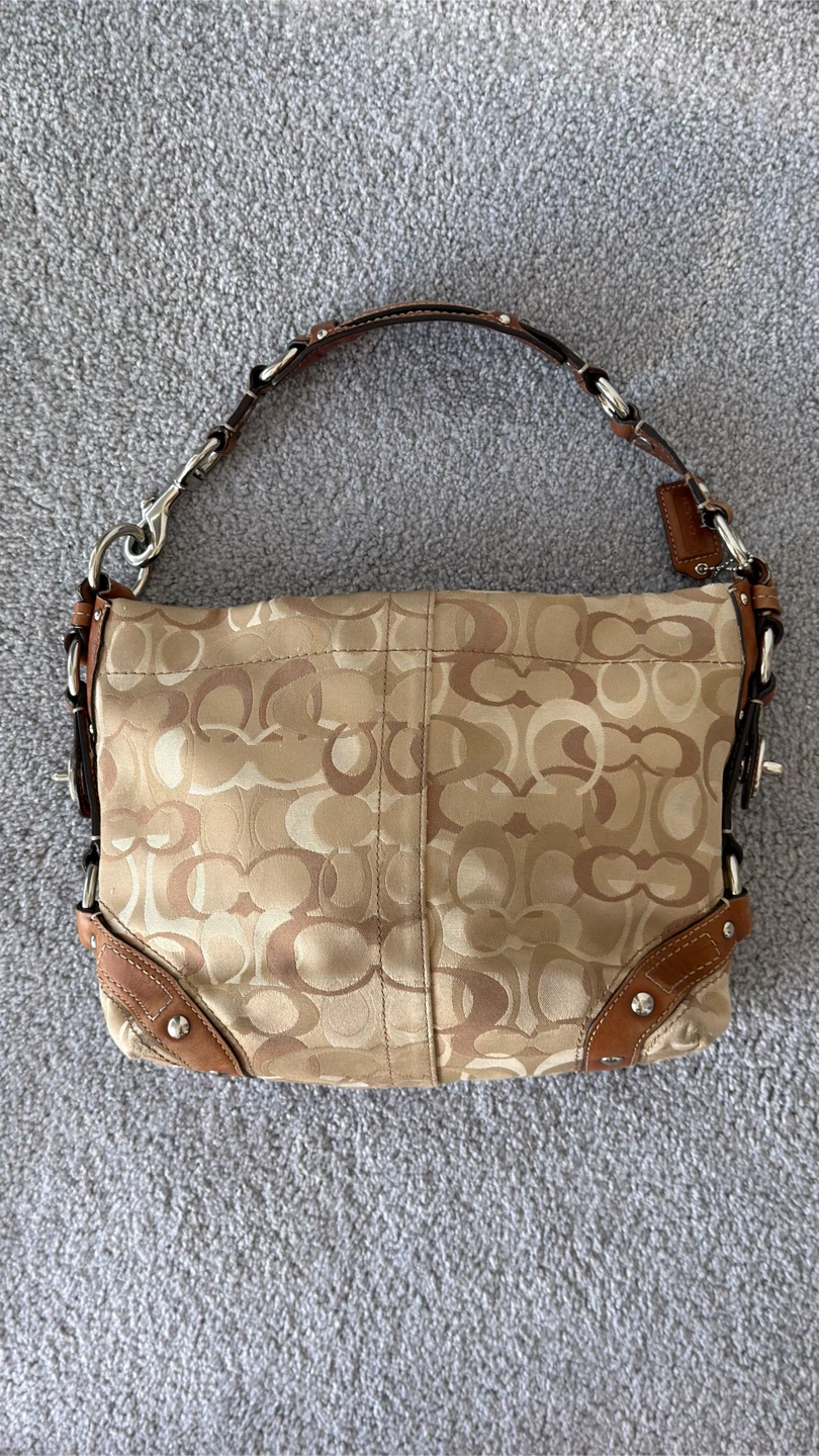 Coach Signature Hobo Handbag vintage 2006