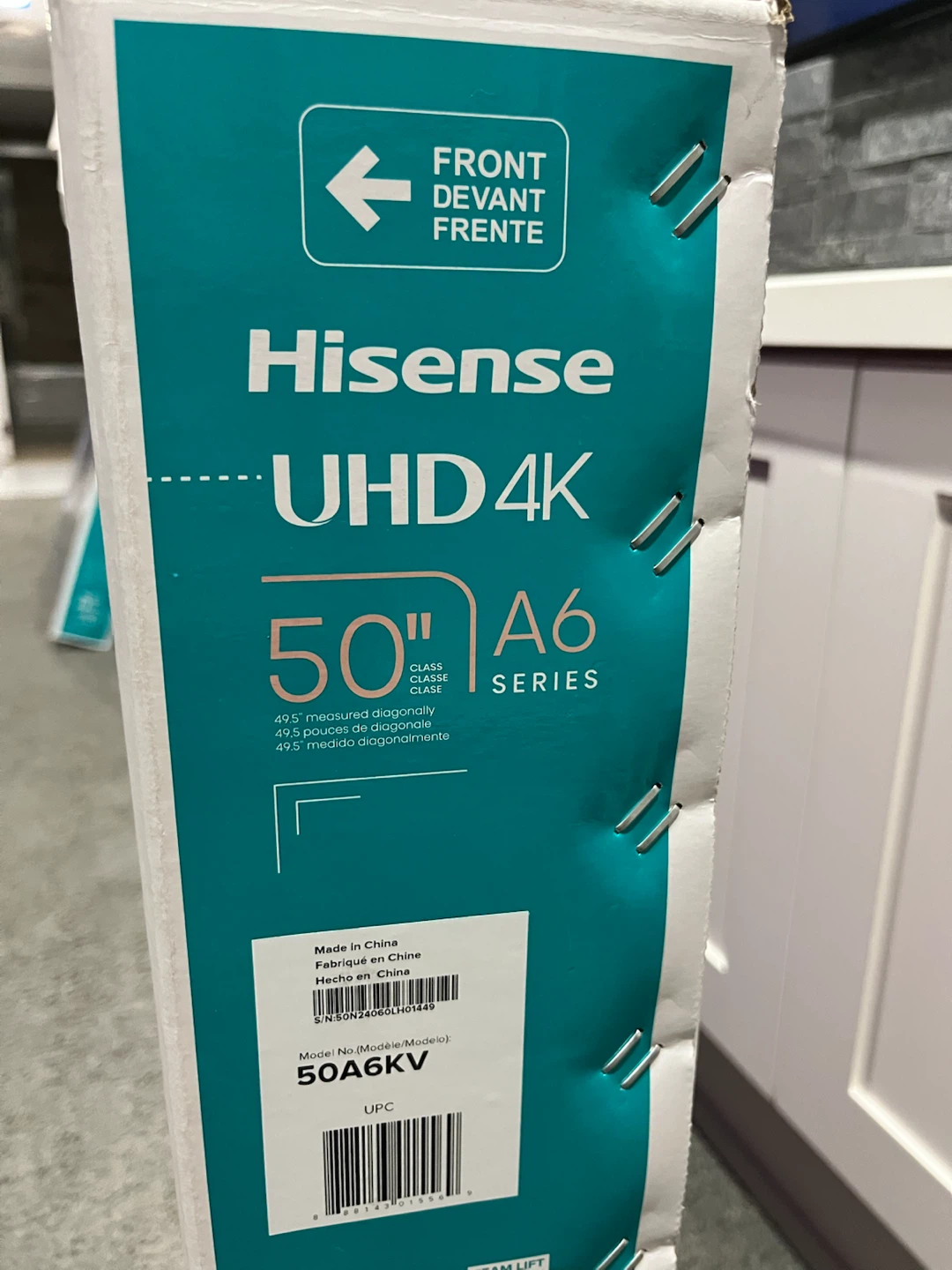 Hisense 50" UHD 4K A6 Series Smart TV - photo 2