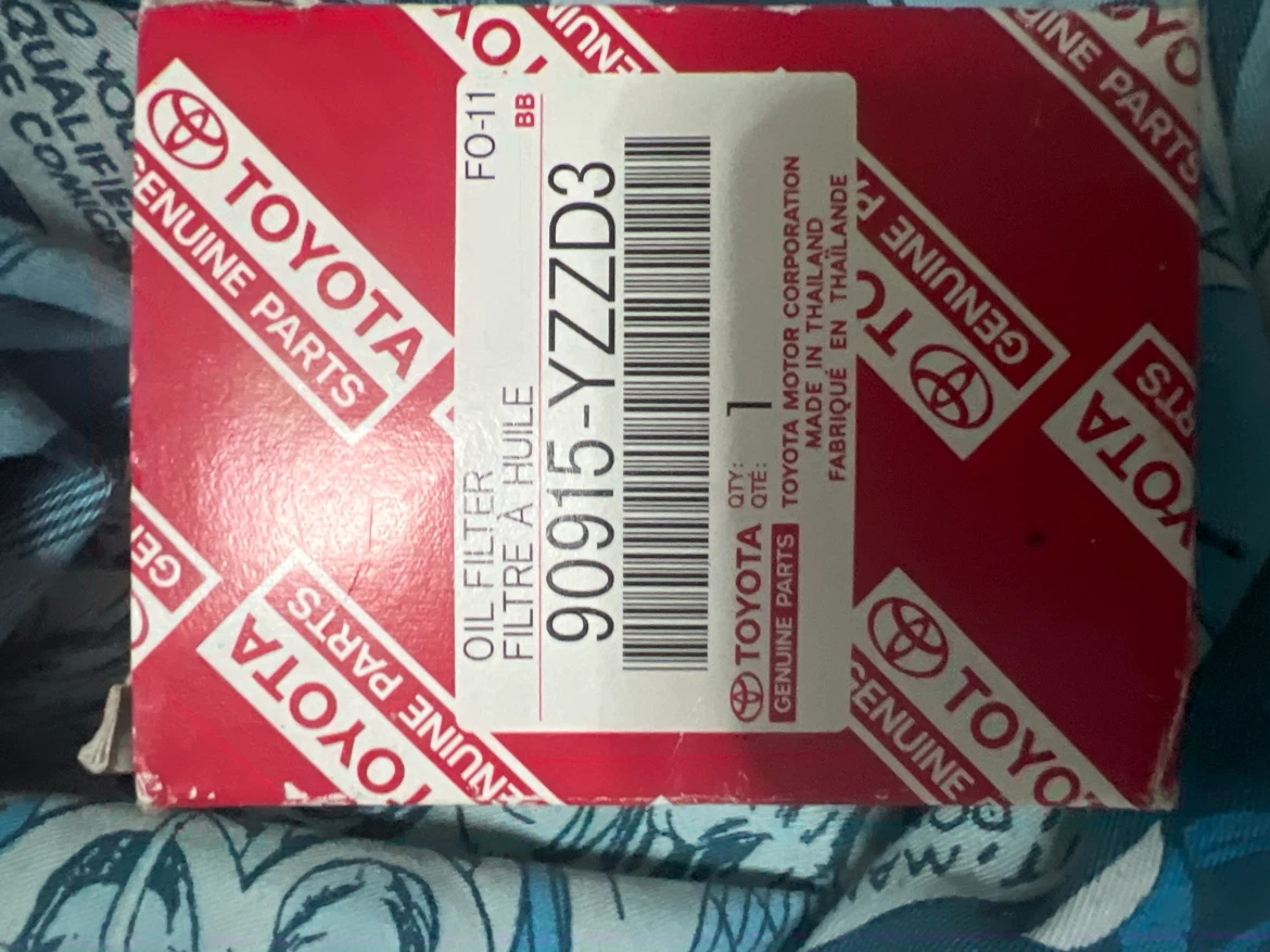 Toyota Oil Filter 90915-YZZD3       OEM filter original