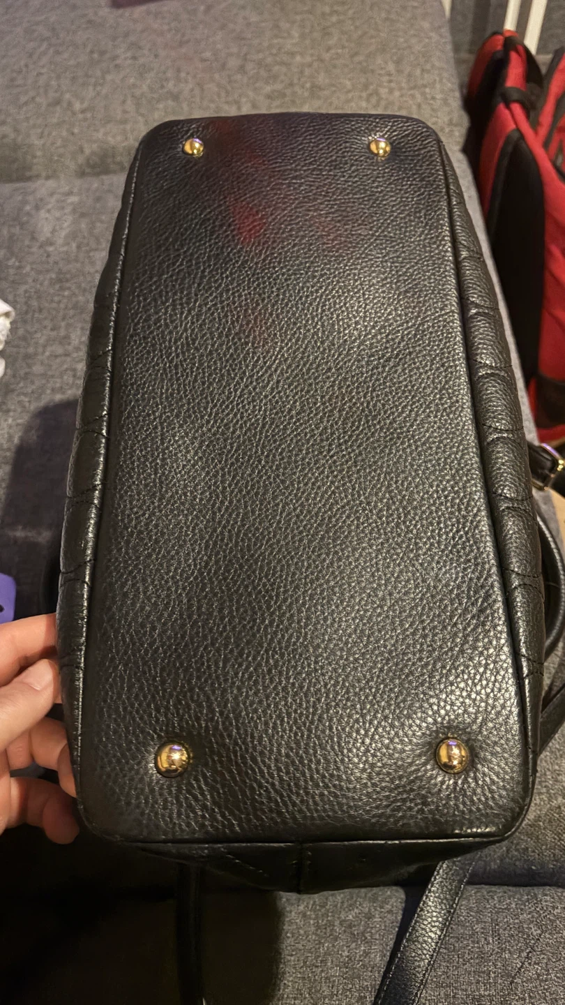 Vera Bradley Black Quilted Satchel Handbag - photo 4