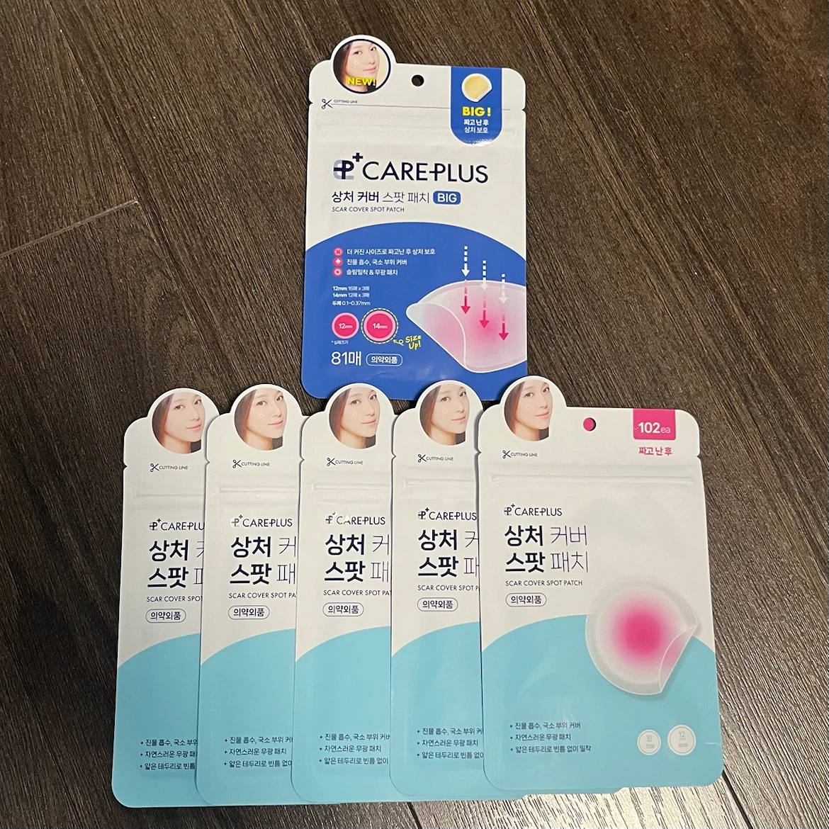 Olive Young Care Plus Scar Cover Spot Patches