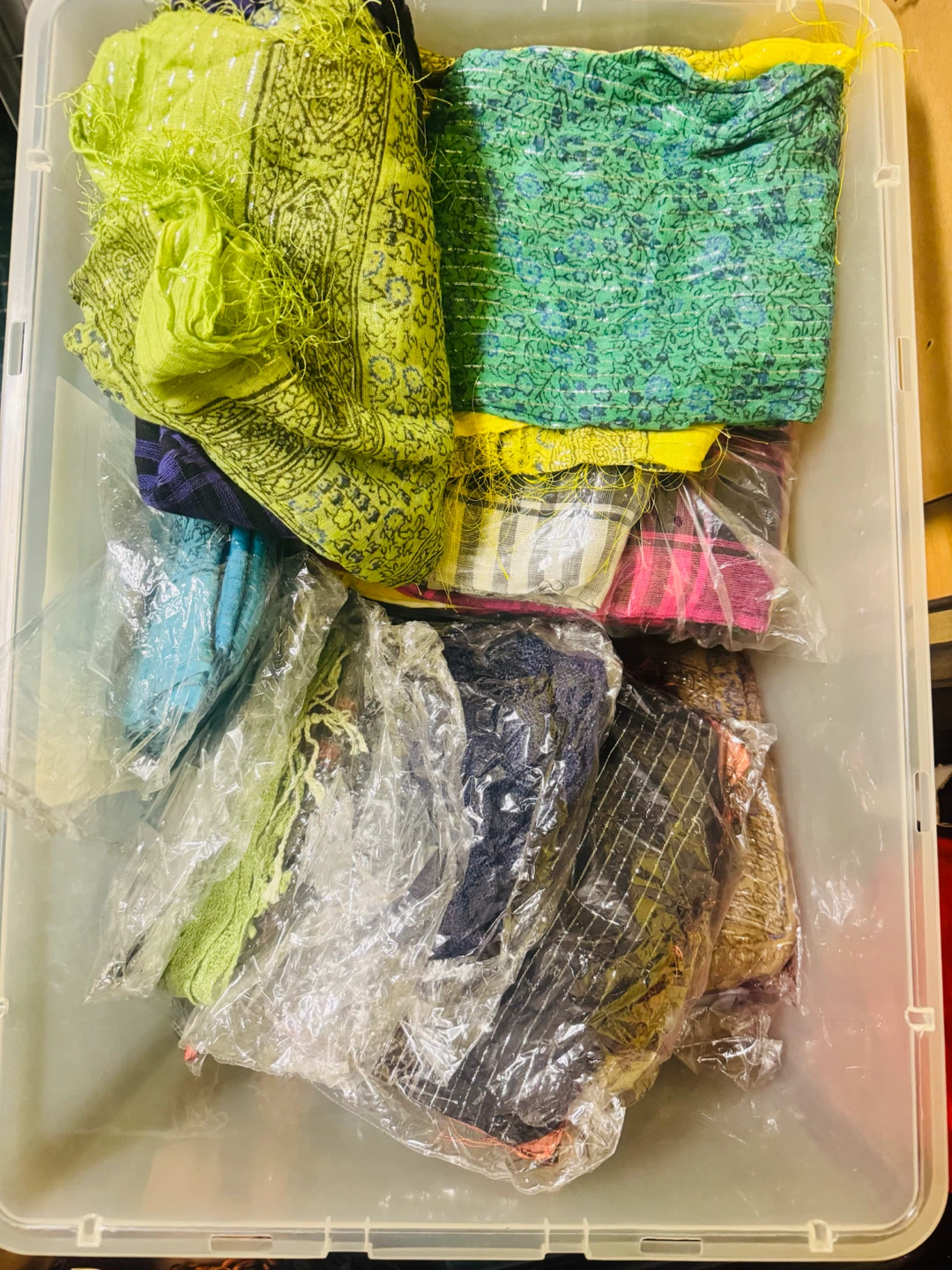 Full Box of Brand New Scarves - photo 2
