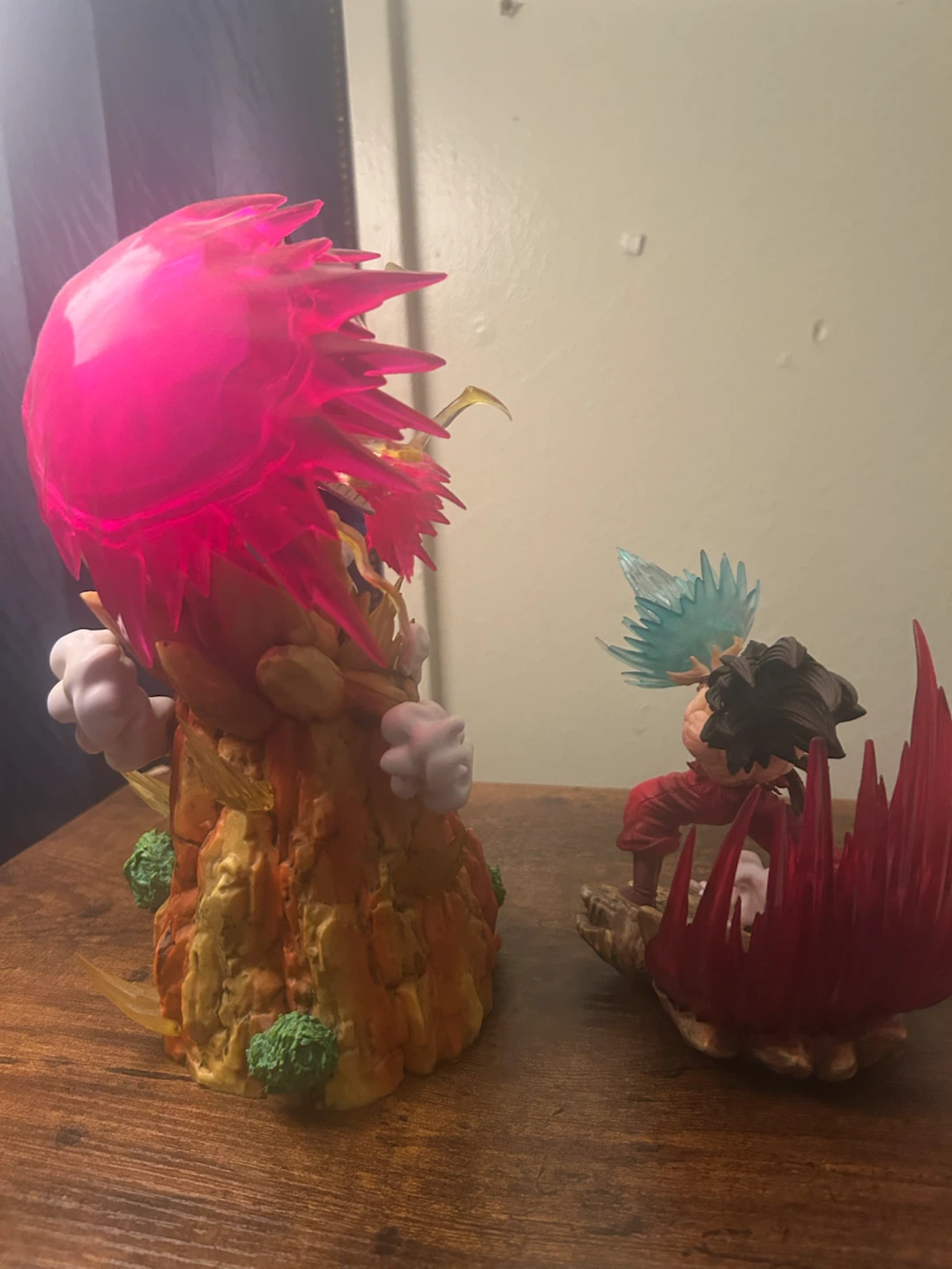Dragon Ball Z Vegeta and Goku Action Figure Diorama