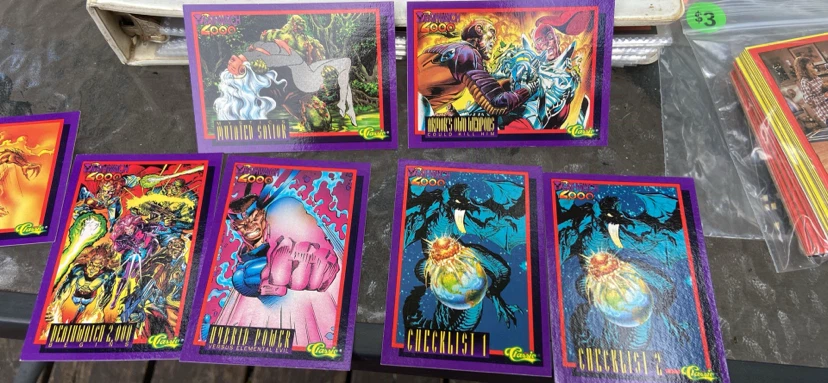 Classic Deathwatch 2000 Trading Cards