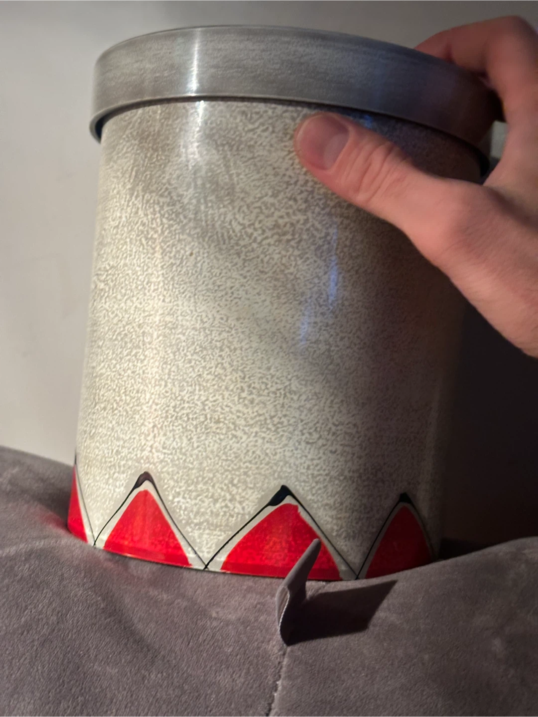 Retro MCM Vinyl Canister Pop Art Geometric Mandala - photo 4