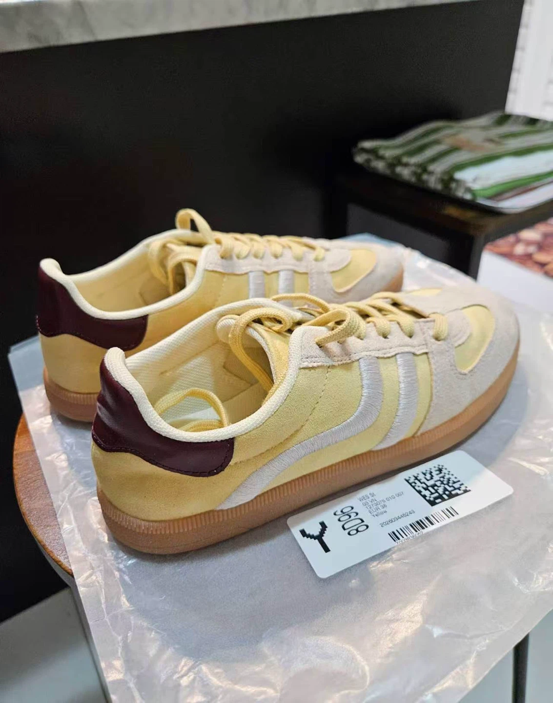 H&M Yellow Suede Sneakers EUR 38 - NEED TO SELL EVERYTHING - photo 4