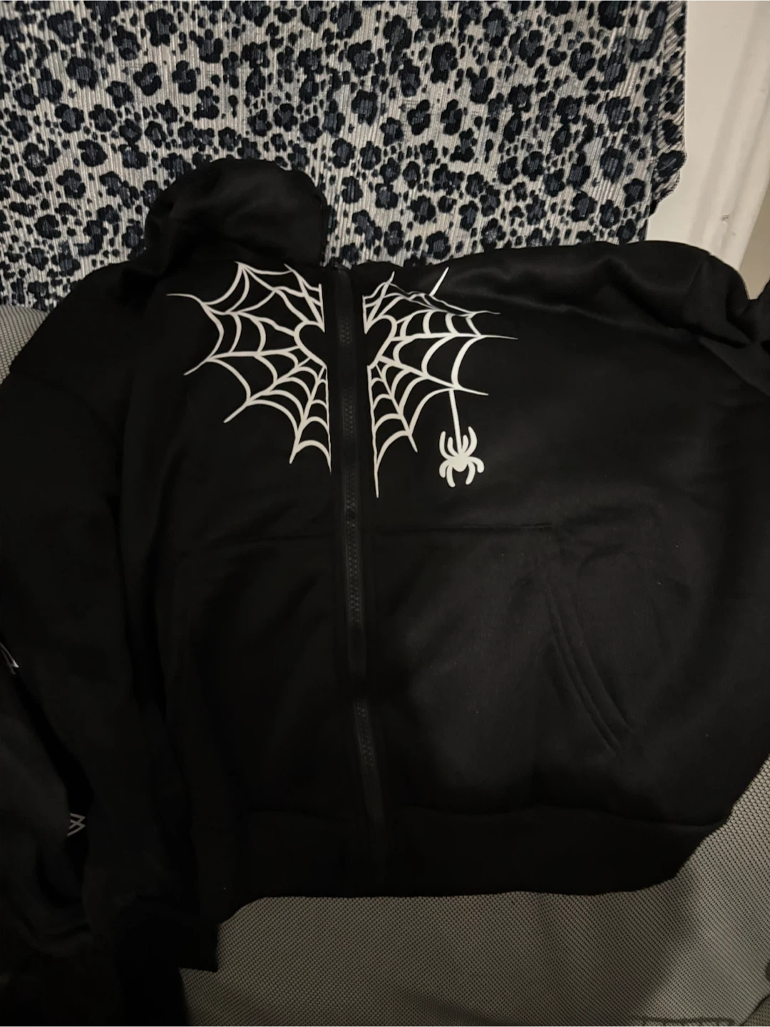 Black "New York Brooklyn 1988" Zip-Up Hoodie - photo 3