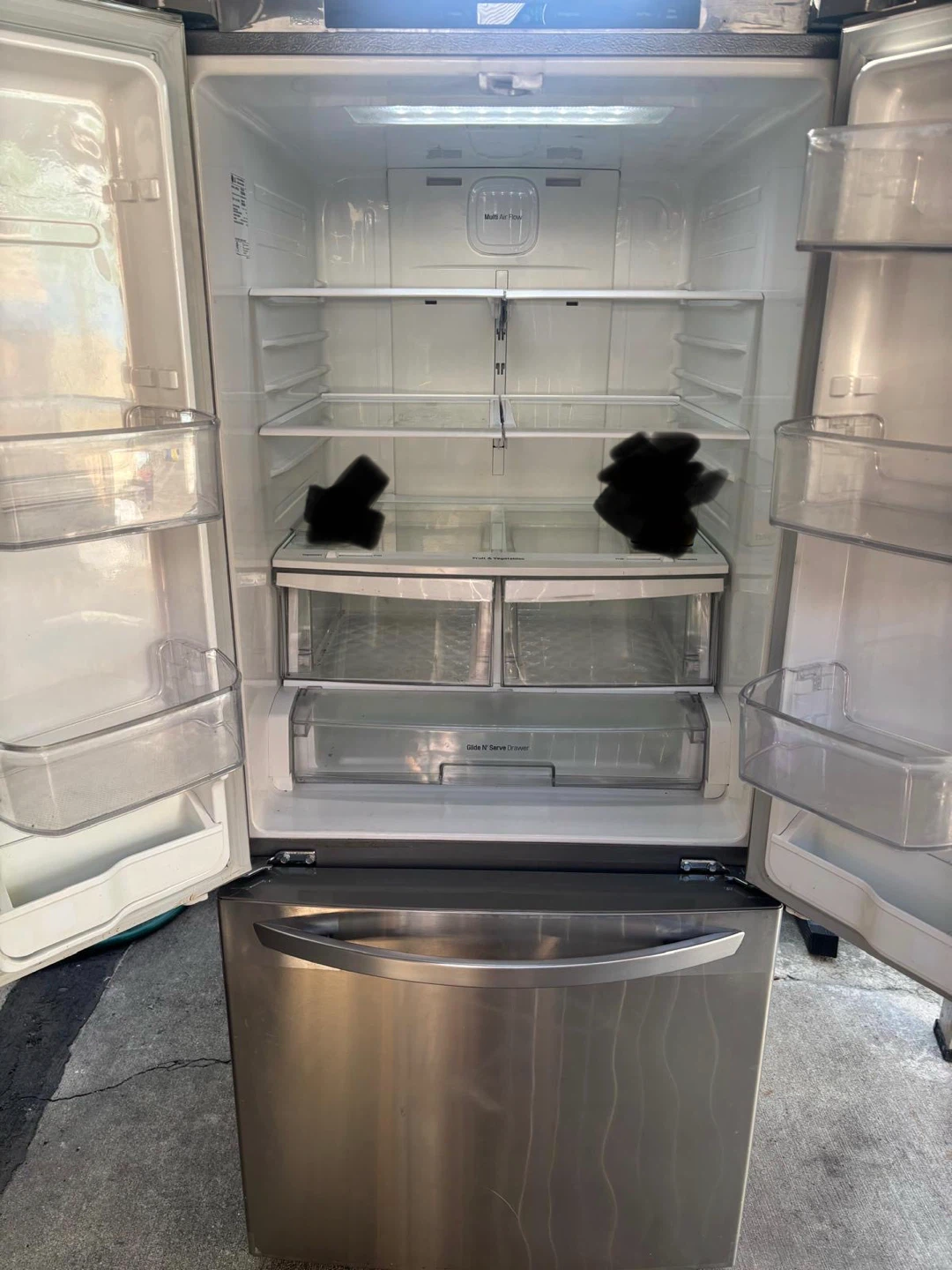 LG Stainless Steel Refrigerator NOT WORKING - photo 2