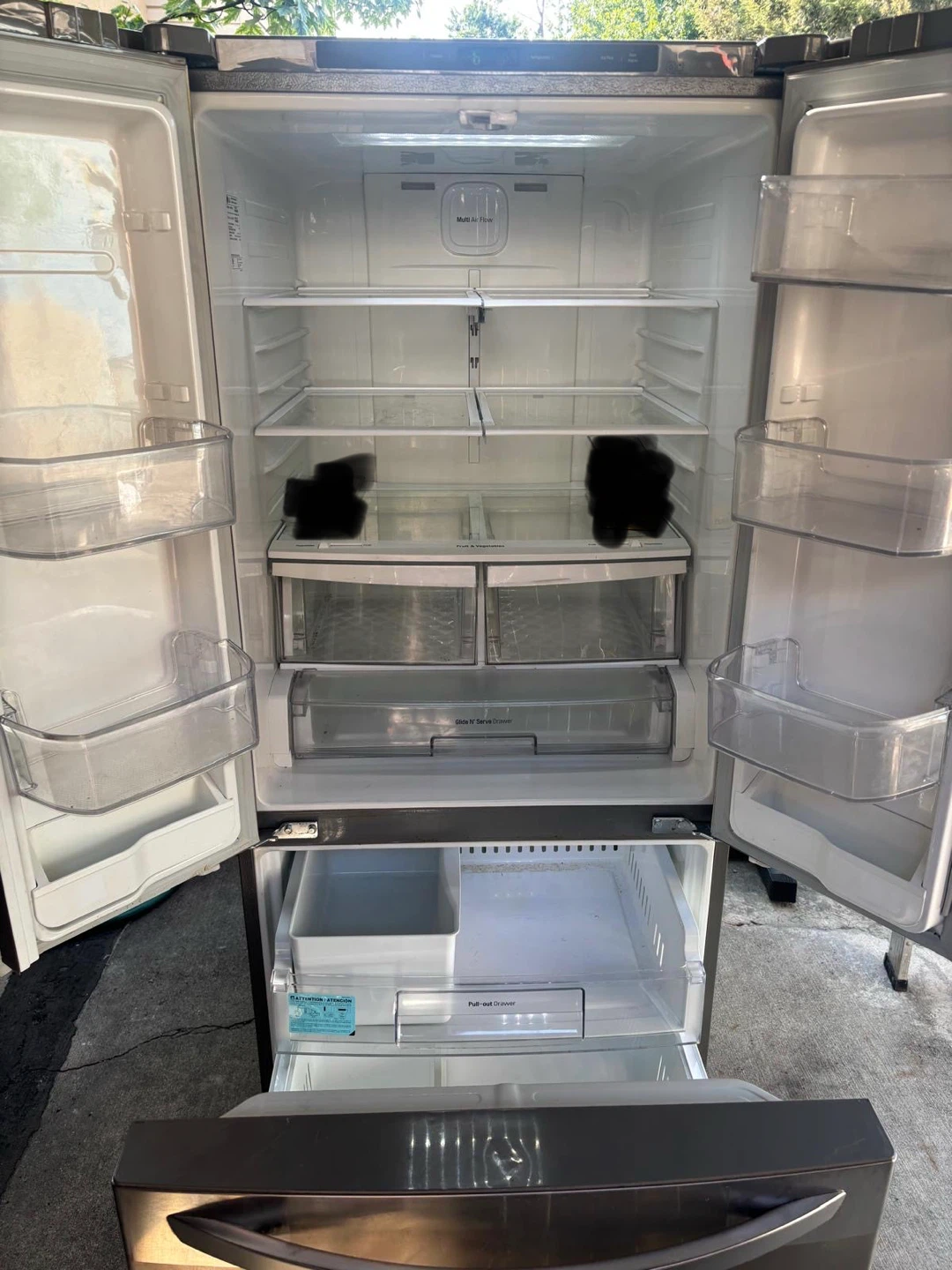 LG Stainless Steel Refrigerator NOT WORKING - photo 3