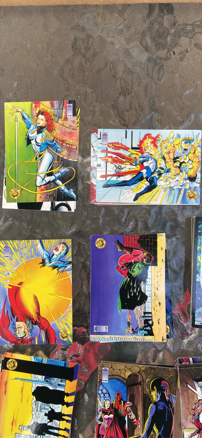 Vintage Comic Trading Card Collection - photo 3
