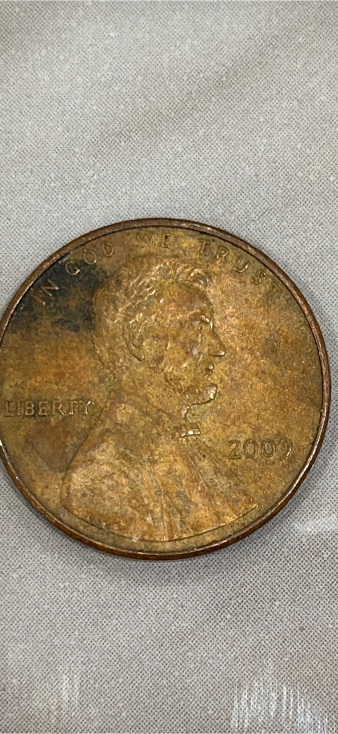 2009 Lincoln Cent Penny error 3.07g - photo 2