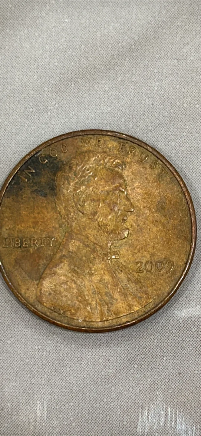 2009 Lincoln Cent Penny error 3.07g - photo 2