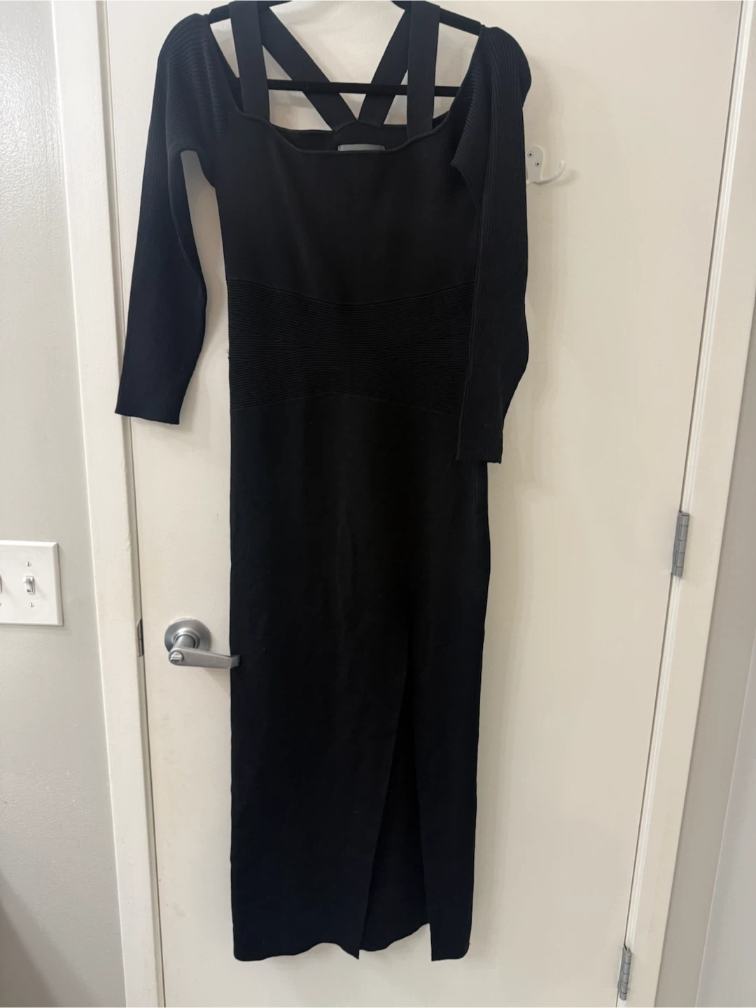 Black Anthropologie Knit Maxi Dress - photo 4