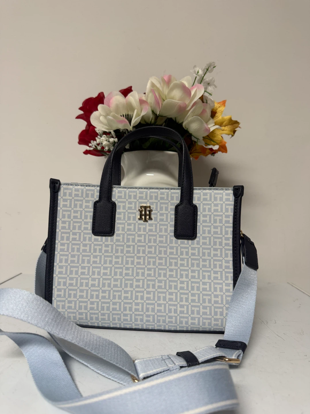 Tommy Hilfiger Monogram Tote Bag