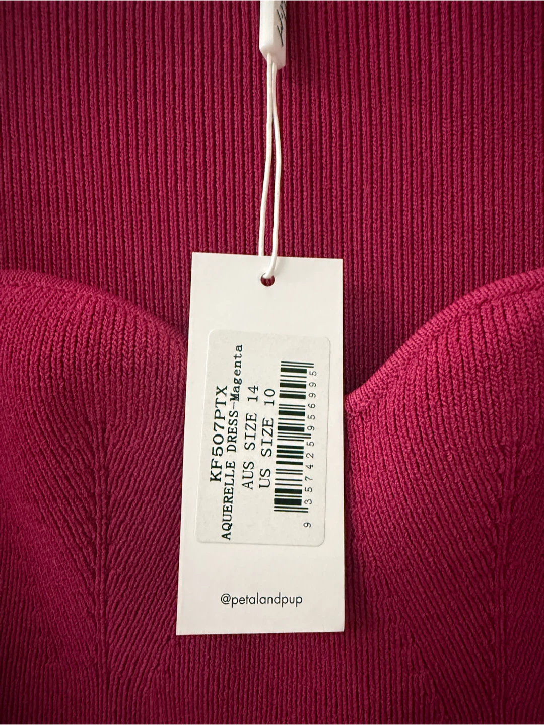 Petal & Pup Aquerelle Dress Magenta US Size 10 - photo 3