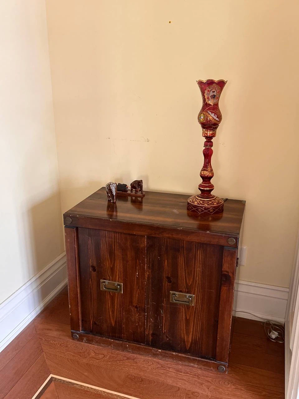 Wooden Accent Cabinet