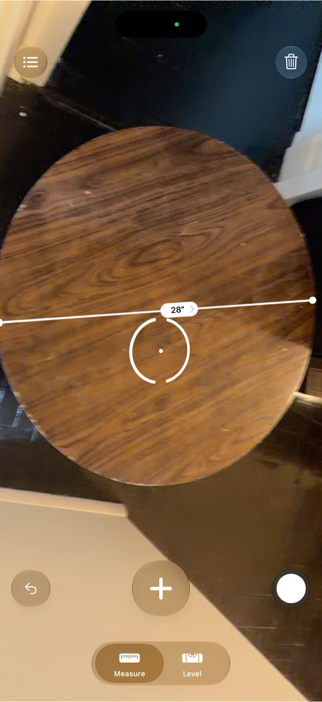 Round Marble Coffee Table with Pentagon stand