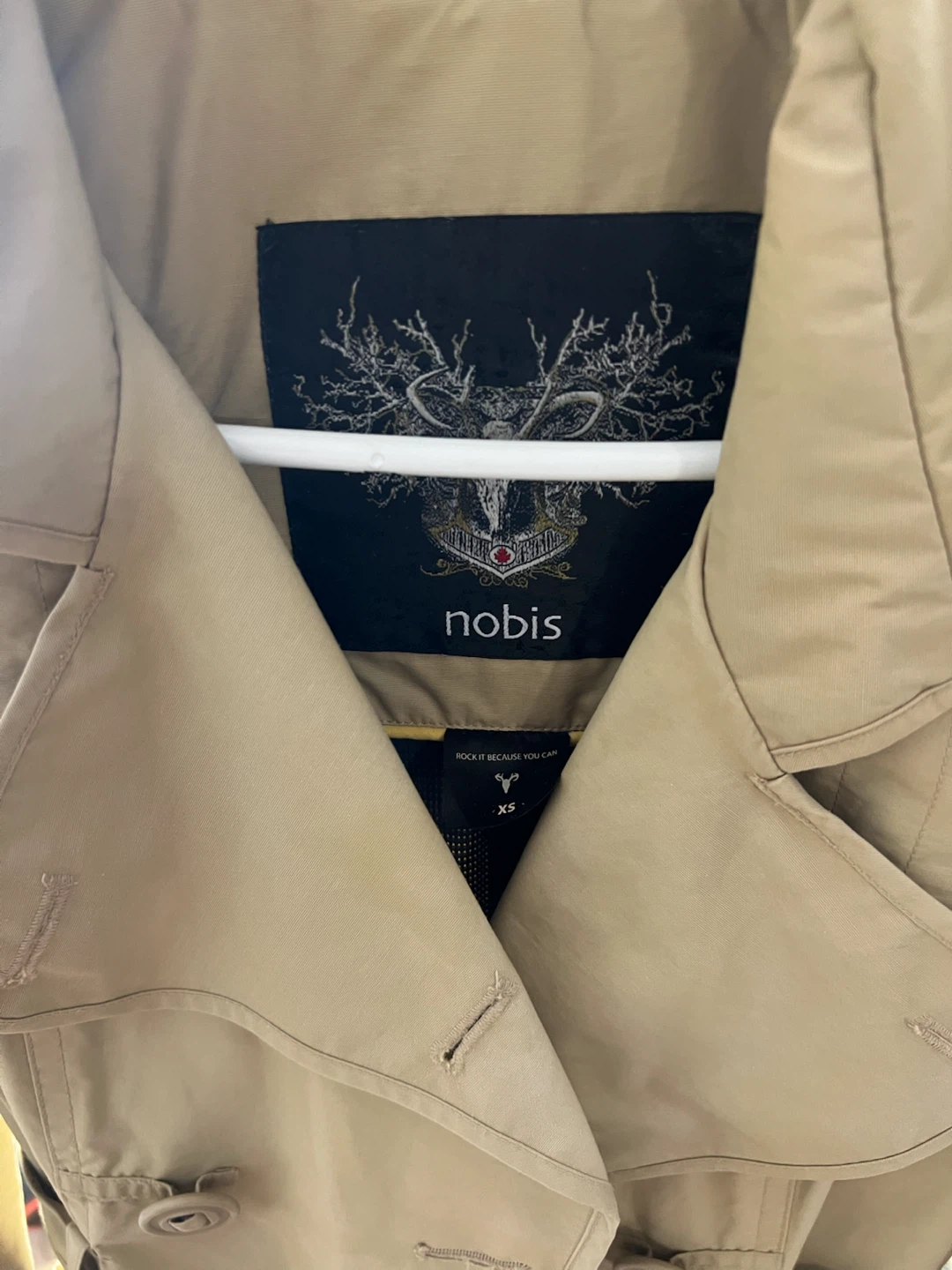 Nobis Tan Trench Coat - photo 2