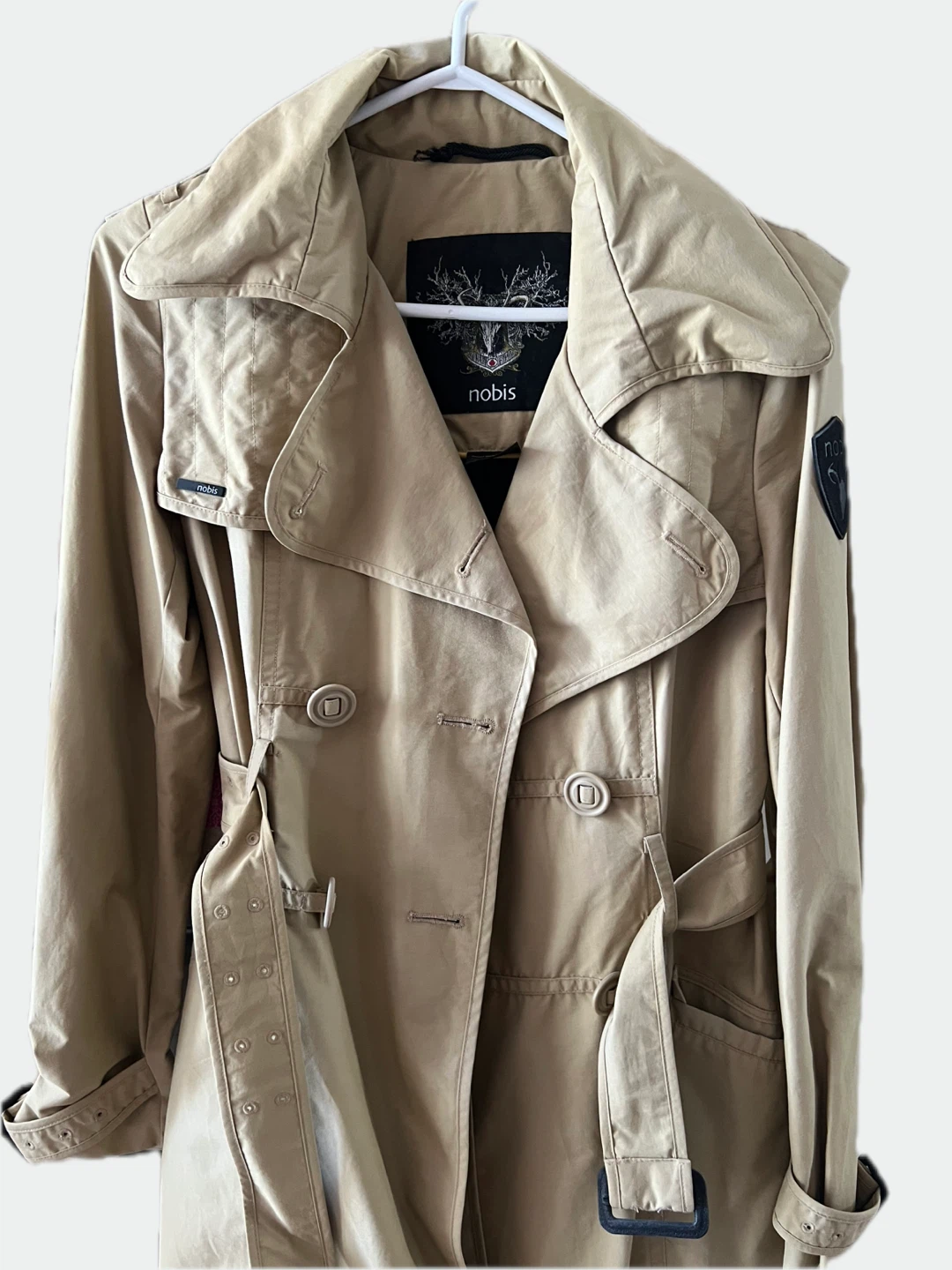 Nobis Tan Trench Coat
