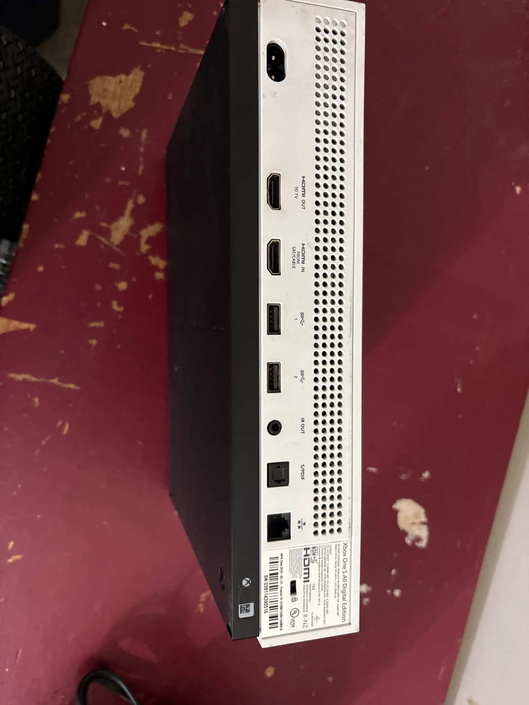Xbox one S with hdmi/power cord/controller/charging dock - photo 4