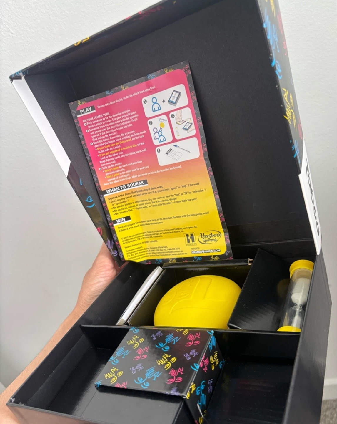 Taboo board Game english - photo 2