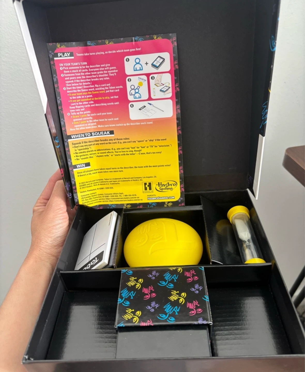Taboo board Game english - photo 3