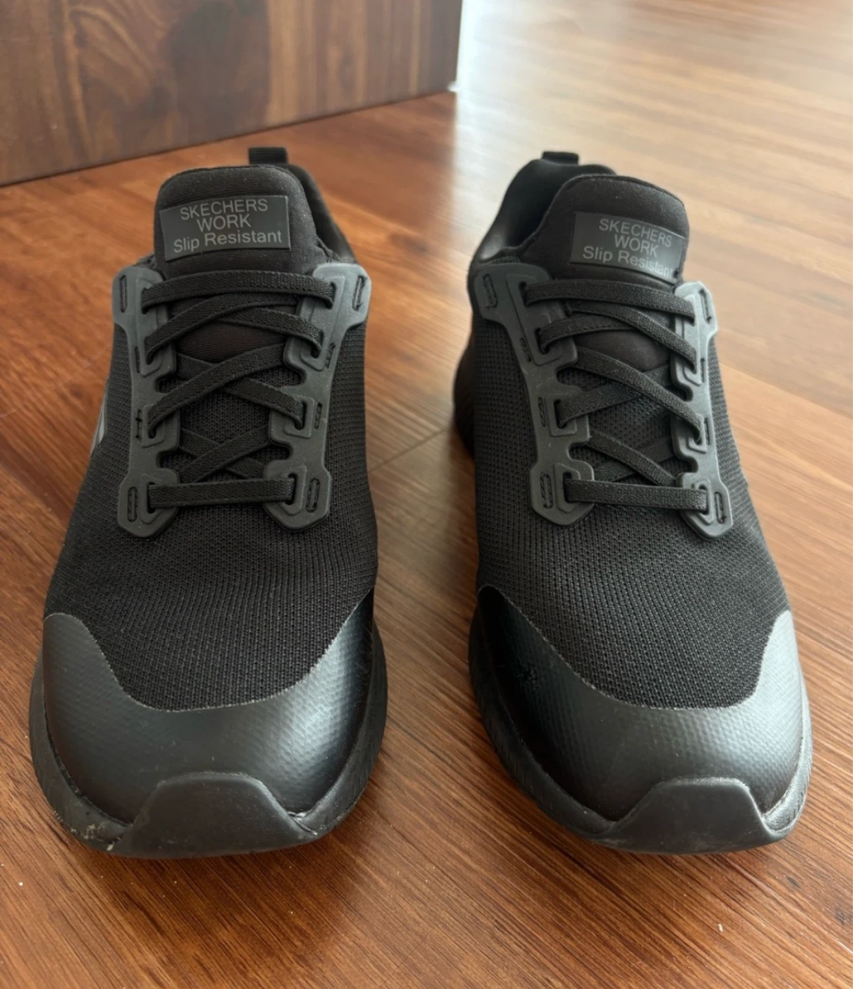 Skechers Work Slip Resistant Shoes - Black, Size 8 - photo 4