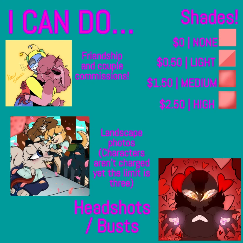 Cheap Digital Art Commissions