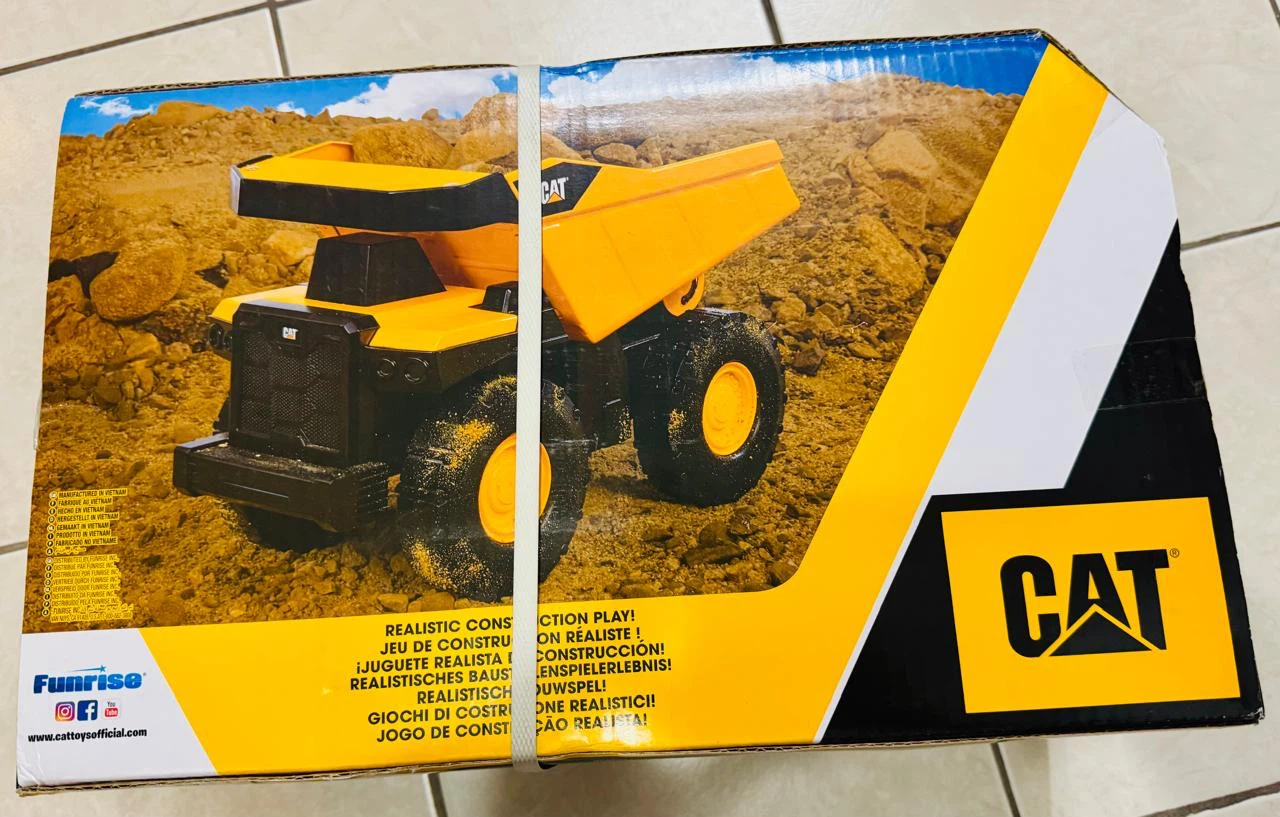 CAT Mighty Steel Dump Truck 20" toy - photo 3