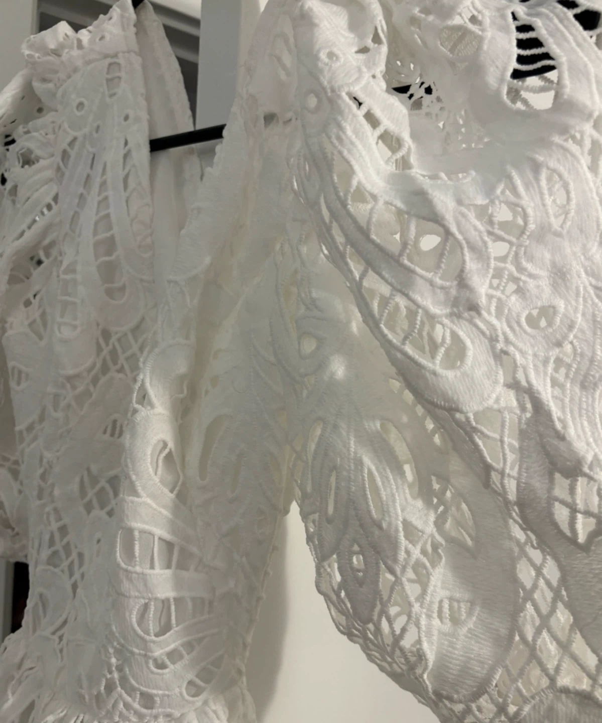 Showpo White Lace maxi dress - photo 3