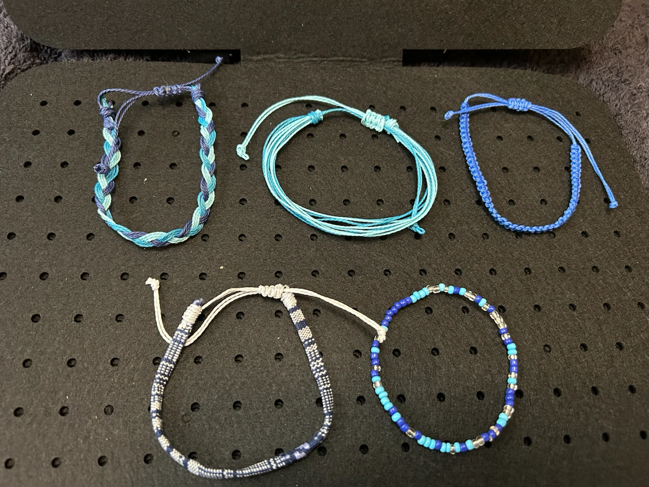Fashion jewellery -bracelets and earrings