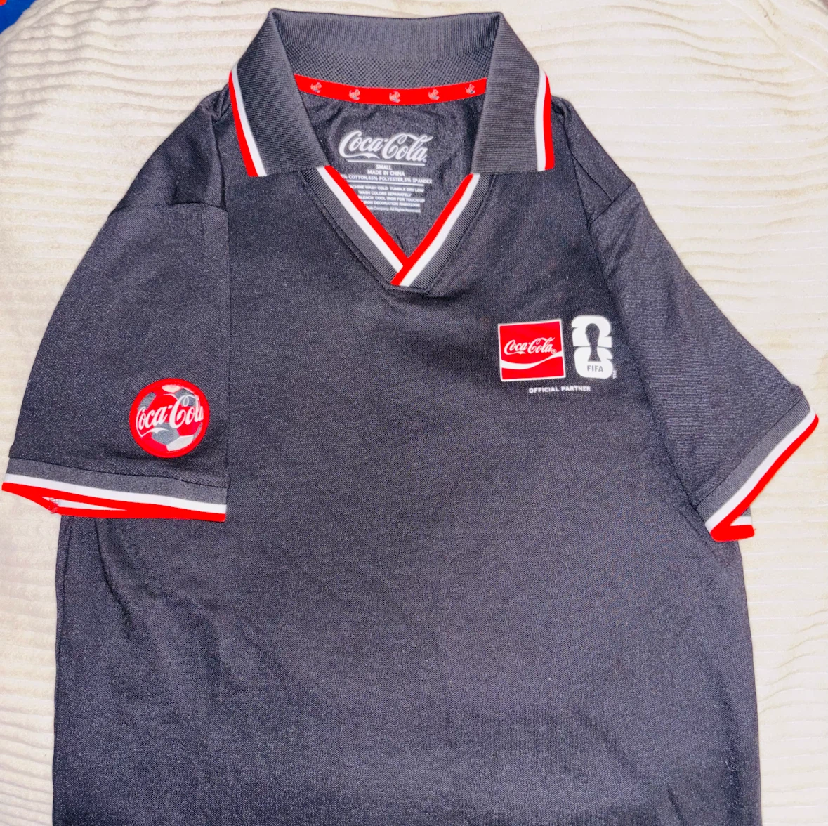 Coca-Cola 2026 FIFA Official Partner Soccer Polo Shirt