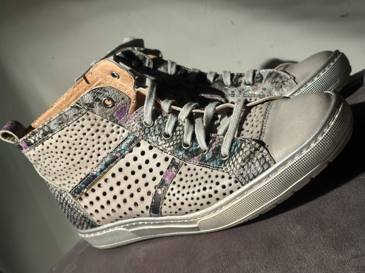 Justin Reess Nexa Hi Perforated Leather High Tops