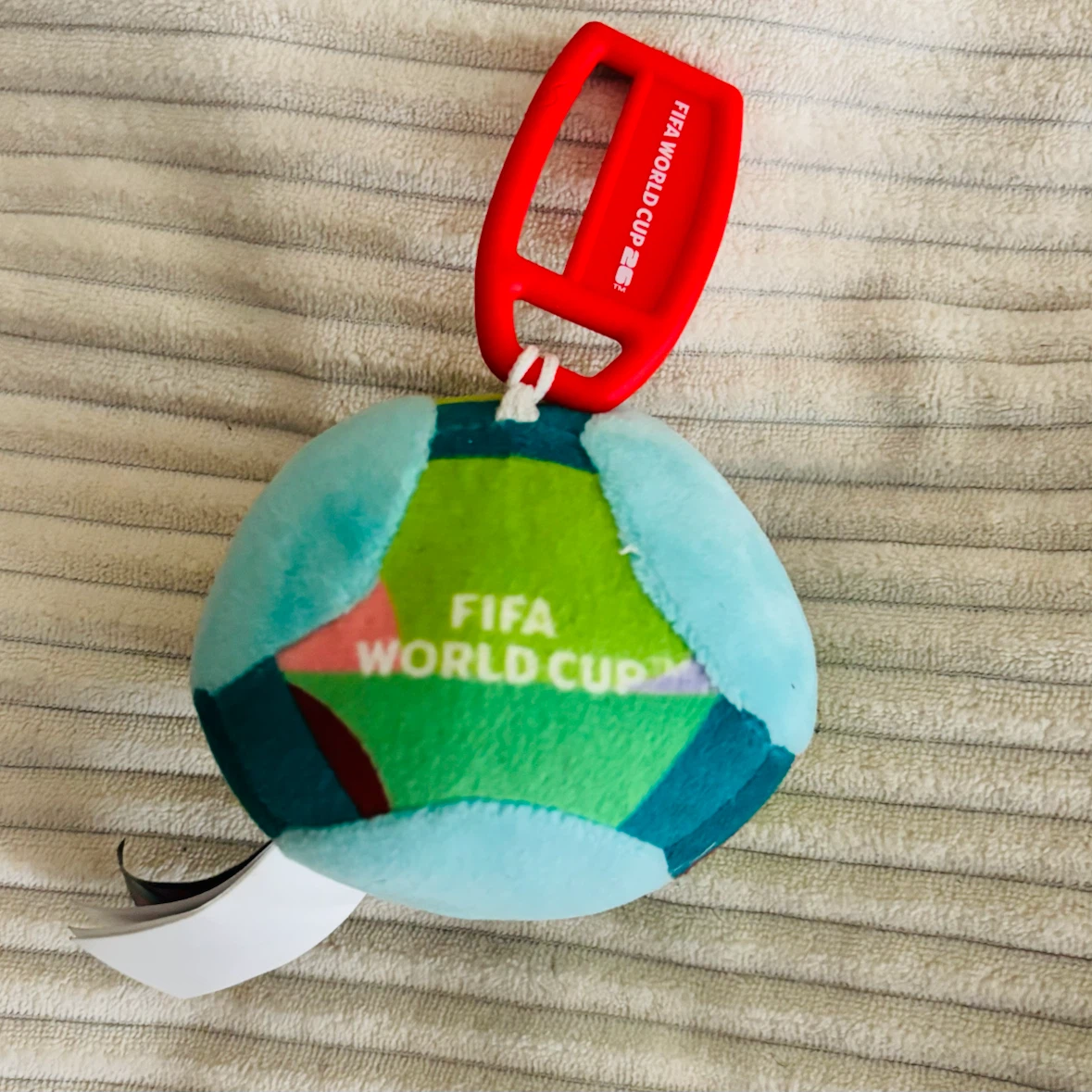 FIFA World Cup 2026 Plush Soccer Ball Keychains - photo 3
