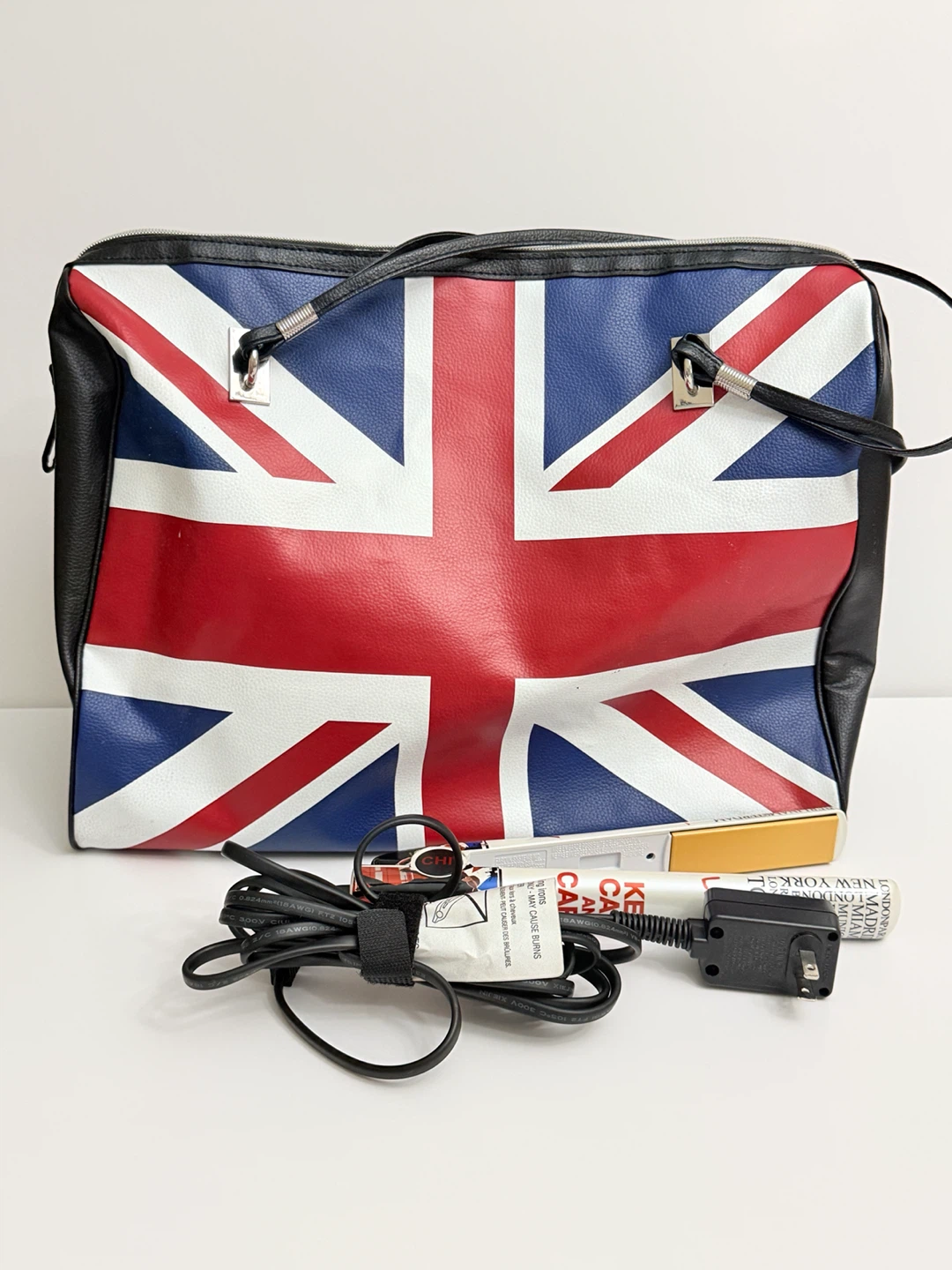 CHI Flat Iron Hair Straightener and Bag Limited Edition